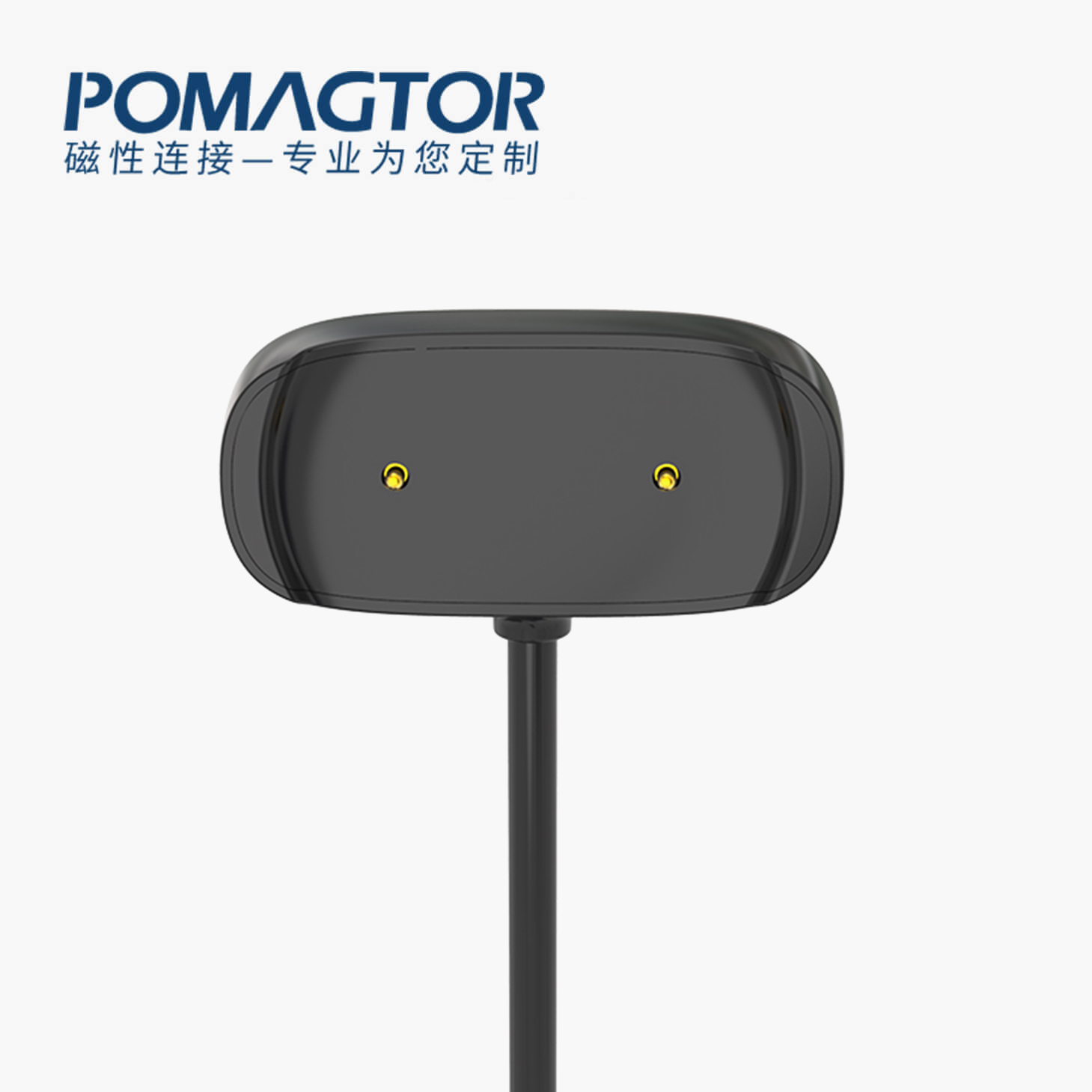 充电座连接线：2PIN，电镀黄铜Au10u，电压5V，电流0.75A，工作行程0.95mm:80±20gf，弹力10000次+，工作温度-40°~85°