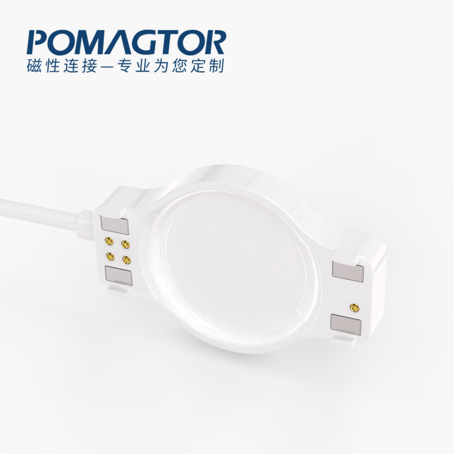 磁吸数据线：5PIN，电镀黄铜0.075um，电压5V，电流2A，工作行程0.6mm:30±10gf，弹力10000次+，工作温度-30°~85°