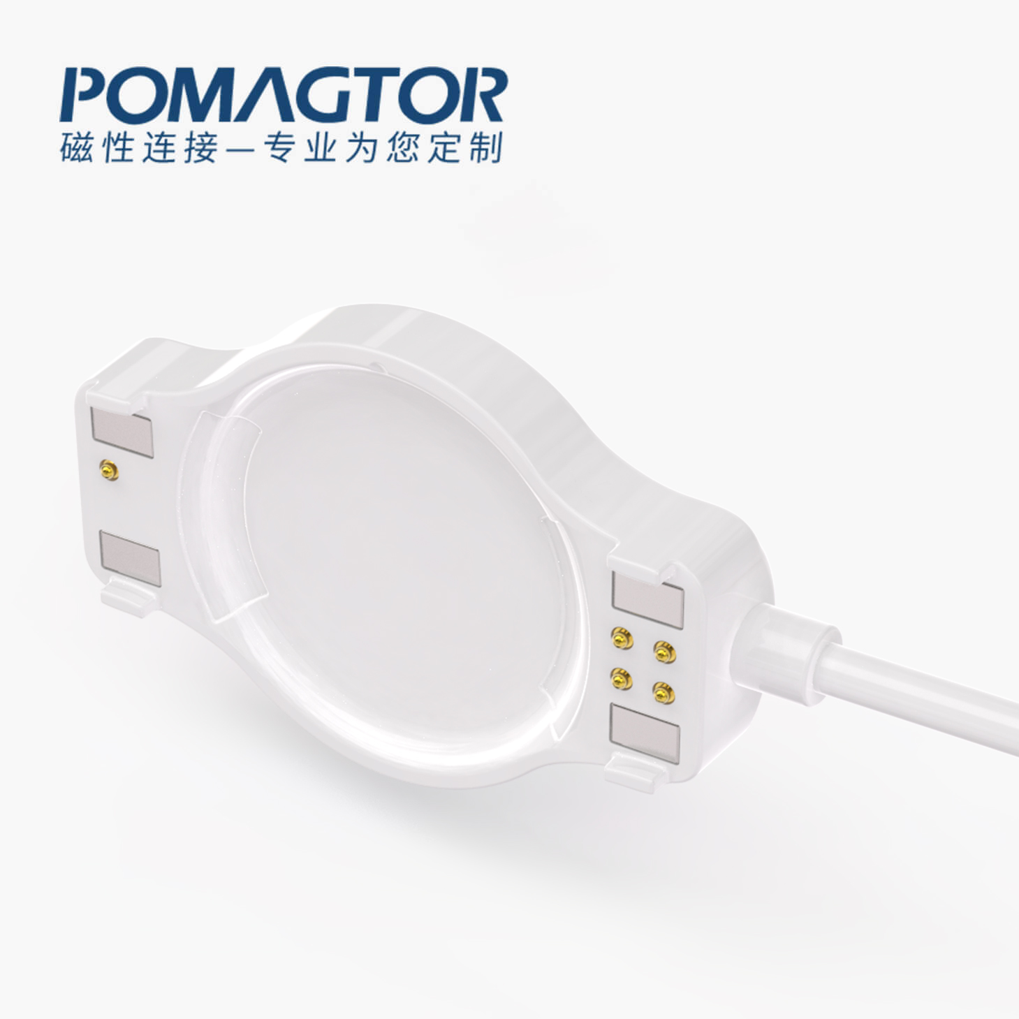 磁吸数据线：5PIN，电镀黄铜0.075um，电压5V，电流2A，工作行程0.6mm:30±10gf，弹力10000次+，工作温度-30°~85°