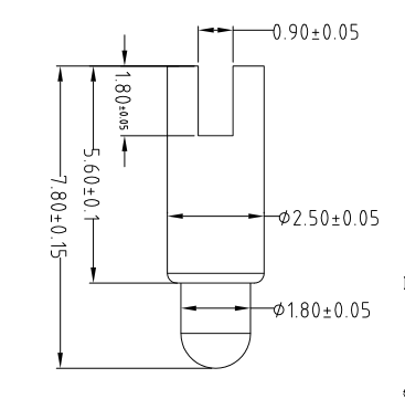 侧面焊板式pogo pin(图3)