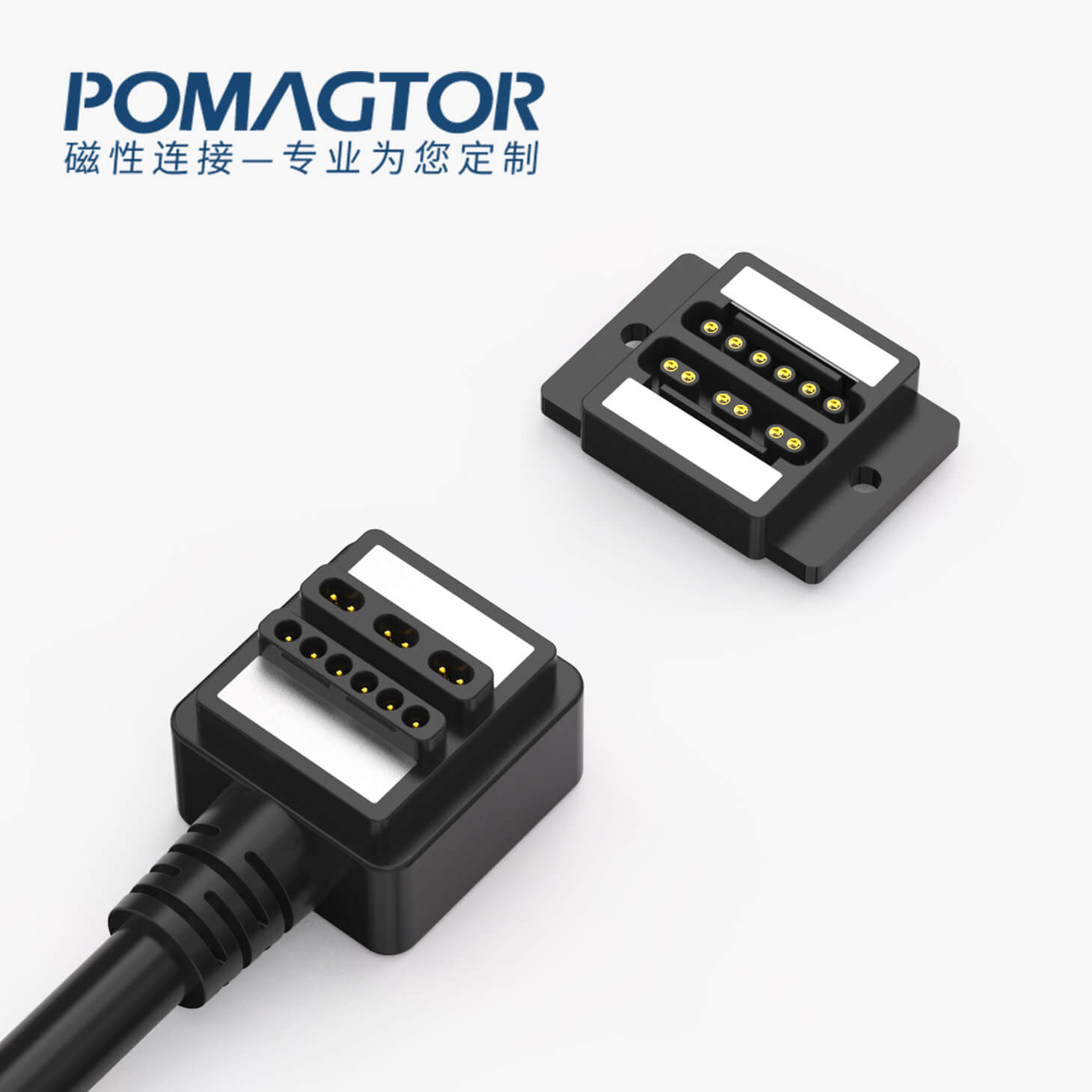 磁吸数据线 TK磁性系列：12PIN，电压250V，电流5A，工作行程0.8mm:60gfMax，弹力寿命10000次+，工作温度-30°~85°