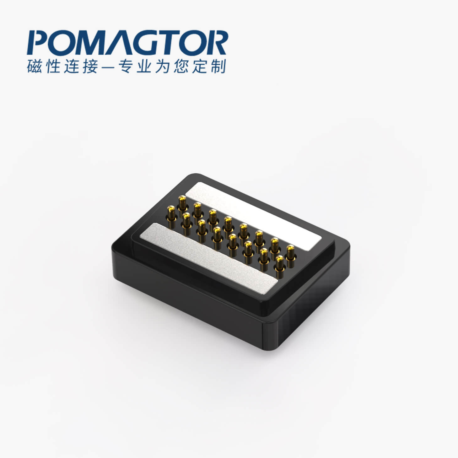 磁吸连接器 TK磁性系列：16PIN，电镀黄铜Au3u，电压5V，电流2A，工作行程1.5mm:40±20gf，弹力10000次+，工作温度-30°~85° 