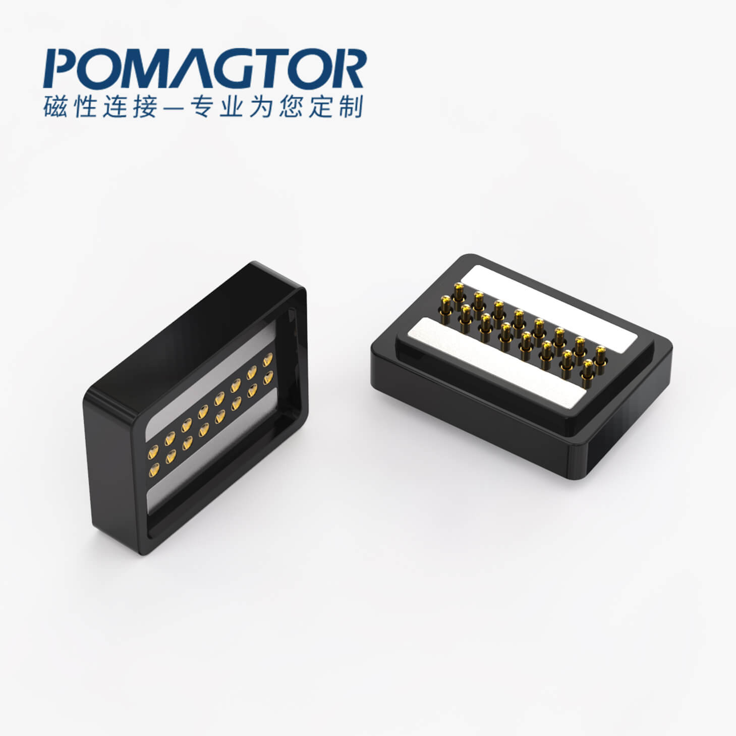 磁吸连接器 TK磁性系列：16PIN，电镀黄铜Au3u，电压5V，电流2A，工作行程1.5mm:40±20gf，弹力10000次+，工作温度-30°~85° 