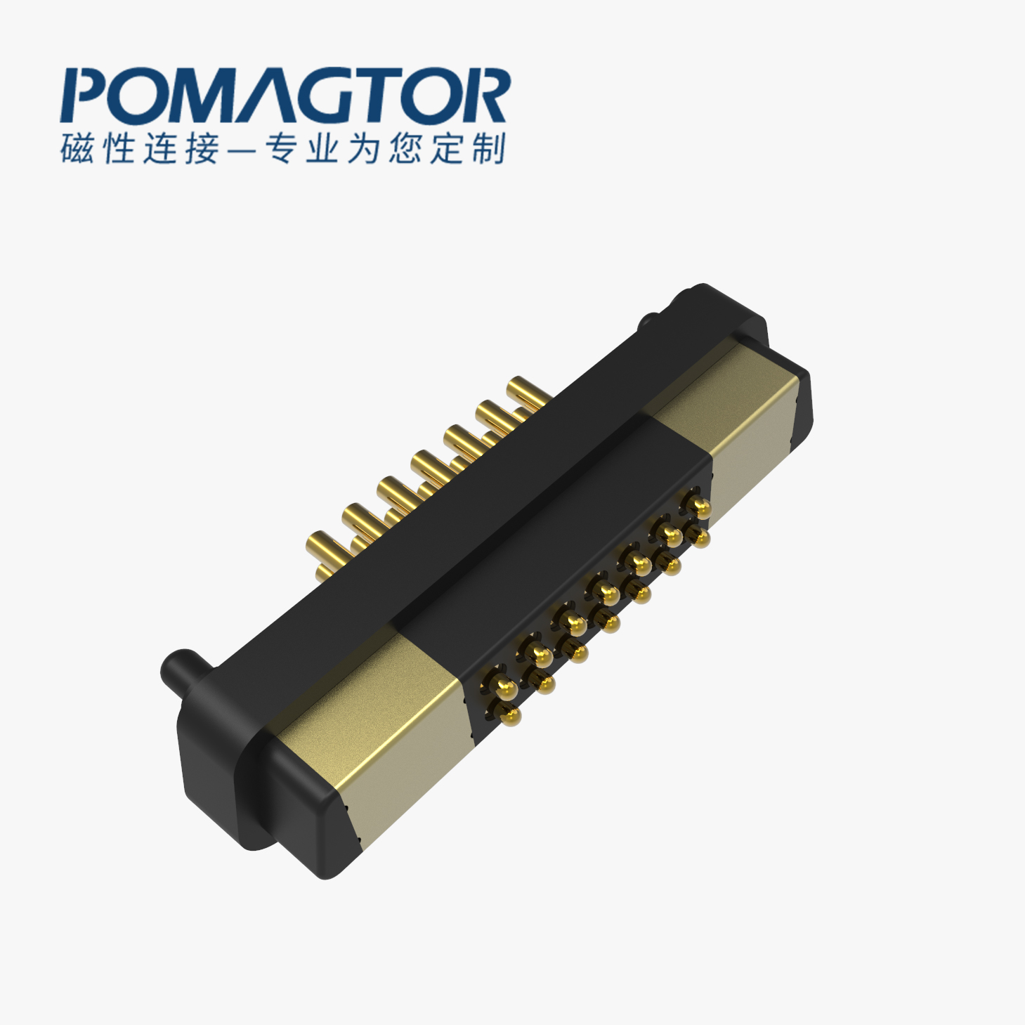 磁吸连接器 TK磁性系列：14PIN，电镀黄铜Au5u，电压12V，电流1.5A，工作行程1.2mm:45gfMax，弹力100000次+，工作温度-30°~85° 