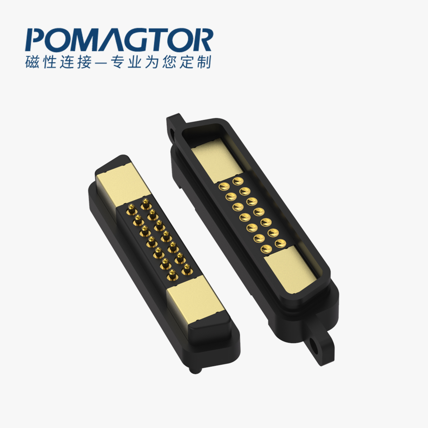 磁吸连接器 TK磁性系列：14PIN，电镀黄铜Au5u，电压12V，电流1.5A，工作行程1.2mm:45gfMax，弹力100000次+，工作温度-30°~85° 