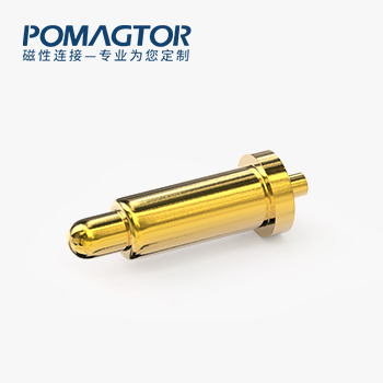 POGO PIN DIP式：电镀黄铜Au3u，电压5V，电流1A，工作行程0.5mm:40±15gf，弹力10000次+，工作温度-30°~85°