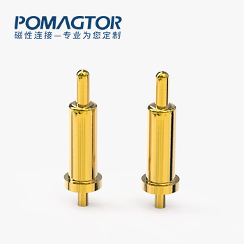 POGO PIN DIP式：电镀黄铜Au5u，电压5V，电流1A，工作行程0.7mm:60±20gf，弹力10000次+，工作温度-30°~85°