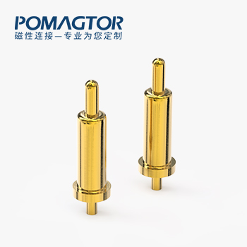 POGO PIN DIP式：电镀黄铜Au5u，电压5V，电流1A，工作行程0.7mm:60±20gf，弹力10000次+，工作温度-30°~85°