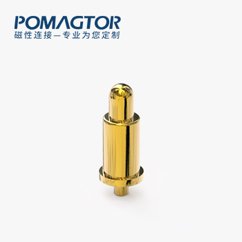 POGO PIN DIP式：电镀黄铜Au3u，电压5V，电流1A，工作行程1.0mm:60±20gf，弹力10000次+，工作温度-30°~85°