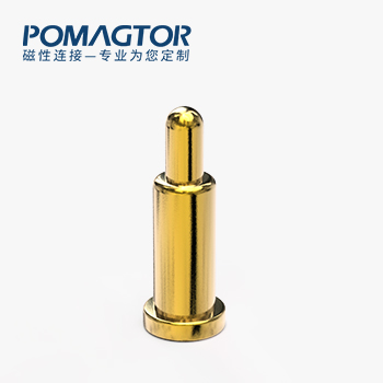 POGO PIN SMT式：电镀黄铜Au1u，电压12V，电流1A，弹力10000次+，工作温度-40°~150°