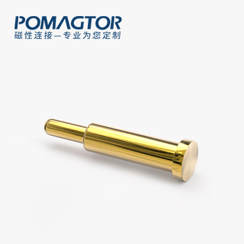 POGO PIN SMT式：电镀黄铜Au1u，电压12V，电流1A，弹力10000次+，工作温度-40°~150°