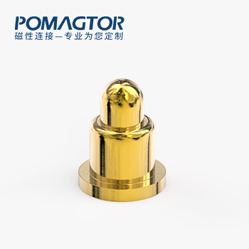 POGO PIN SMT式：电镀黄铜Au3u，电压12V，电流1A，弹力10000次+，工作温度-40°~150°