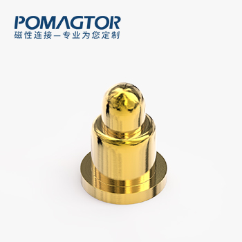 POGO PIN SMT式：电镀黄铜Au3u，电压12V，电流1A，弹力10000次+，工作温度-40°~150°