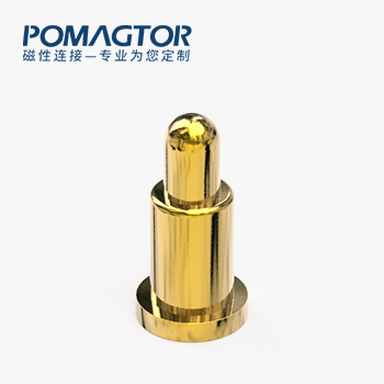 POGO PIN SMT式：电镀黄铜Au1u，电压12V，电流1A，弹力10000次+，工作温度-40°~150°