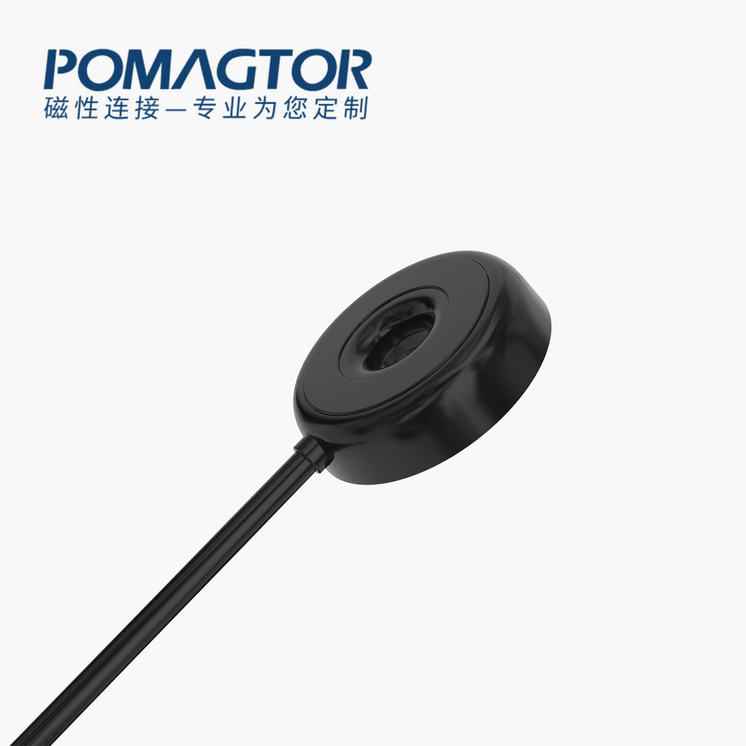 磁吸数据线：2PIN，电压5V，电流1A，工作行程0.9mm:80±15gf，弹力寿命100000次+，工作温度-40°~85°