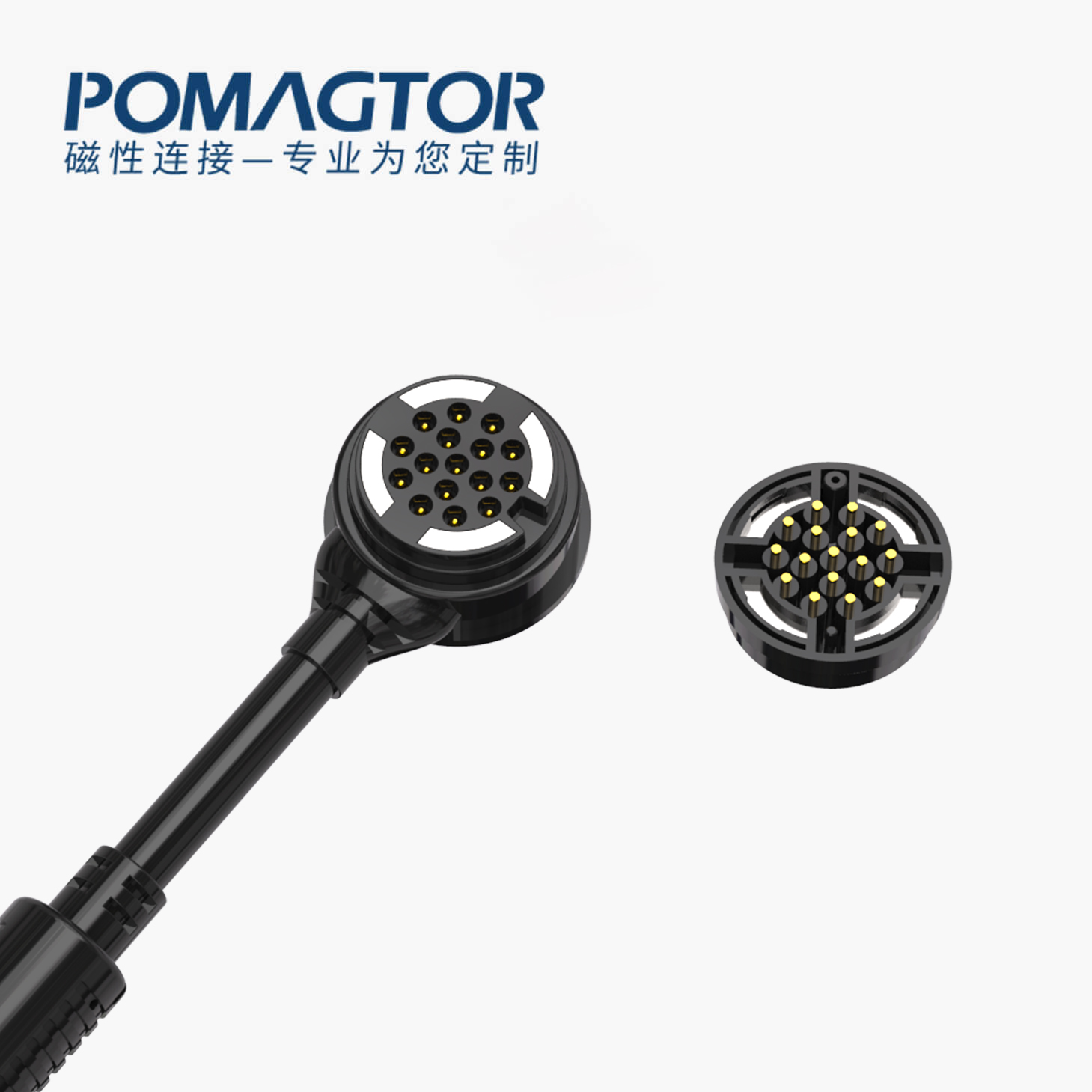 充电座连接线：16PIN，电镀黄铜0.075um，电压24V，电流5A，工作行程1.0mm:80gfMax，弹力10000次+，工作温度-40°~85°