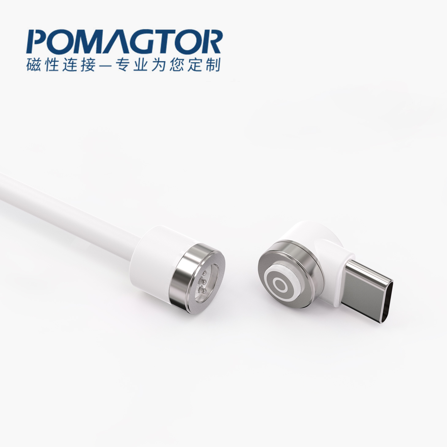 磁吸数据线 圆形磁性系列：3PIN，电镀黄铜Au1u，电压5V，电流3A，工作行程0.8mm:50gfMax，弹力寿命10000次+，工作温度-40°~85° 